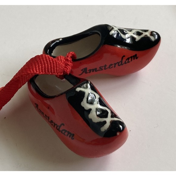 Deco Mini Amsterdam Porcelain Clogs - Picture 1 of 5